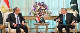 وزيرا خارجية باكستان ومصر