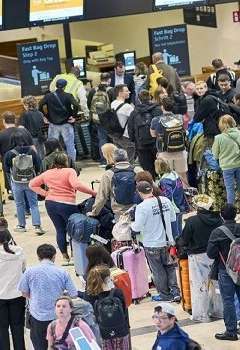 ازدحام شديد