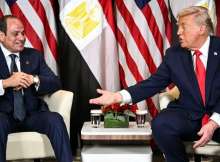 الرئيسان ترامب والسيسي