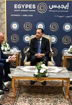 اجتماع مسؤول إيني مع رئيس الوزراء