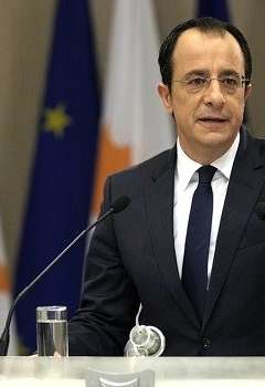 الرئيس القبرصي نيكوس خريستودوليدس