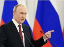 الرئيس الروسي فلاديمير بوتين