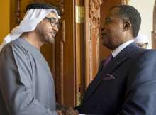 رئيس الإمارات يستقبل نظيره الكونغولي