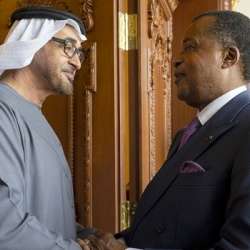 رئيس الإمارات يستقبل نظيره الكونغولي