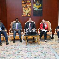 لقاء وزيري العمل المصري والسوداني
