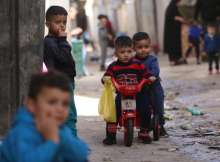 أطفال فلسطينيين - صورة أرشيفية