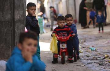 أطفال فلسطينيين - صورة أرشيفية