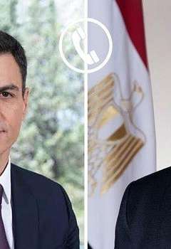 السيسي وبيدرو سانشيز