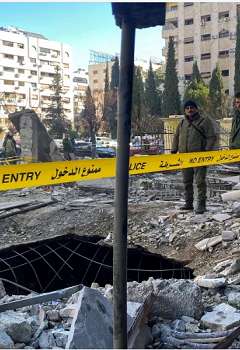 ضربة على منطقة سكنية بإقليم البرز الإيراني