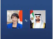 الشيخ محمد بن زايد ورئيسة وزراء اليابان
