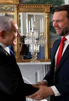 جي دي فانس ونتنياهو