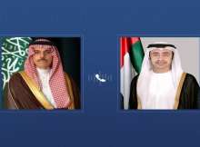 الشيخ عبدالله بن زايد و الأمير فيصل بن فرحان بن عبدالله