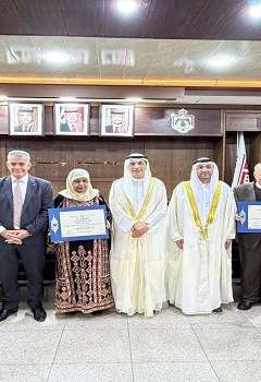  تكرّيم كوكبة من المثقفين الأردنيين