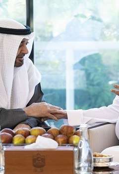 حاكم عجمان ورئيس الدولة