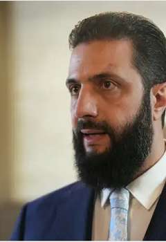 الرئيس السوري أحمد الشرع