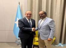 الرئيس الصومالي ووزير الخارجية المصري