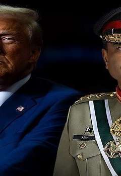 قائد الجيش الباكستاني وترامب