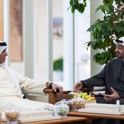 رئيس الإمارات وحاكم رأس الخيمة