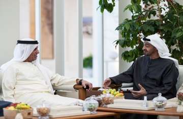 رئيس الإمارات وحاكم رأس الخيمة