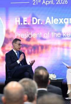 حوار مع الرئيس الفنلندي