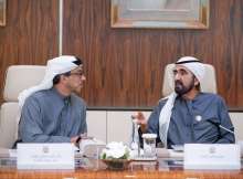 الشيخ محمد بن راشد والشيخ منصور بن زايد