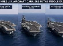 حاملات طائرات أمريكية