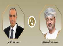 اتصال هاتفي بين د. بدر عبد العاطي وزير الخارجية ونظيره العماني