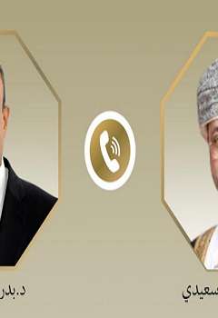 اتصال هاتفي بين د. بدر عبد العاطي وزير الخارجية ونظيره العماني