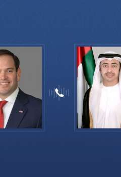 عبدالله بن زايد وماركو روبيو