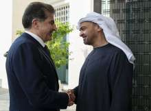 رئيس الدولة يستقبل رئيس إقليم كردستان العراق