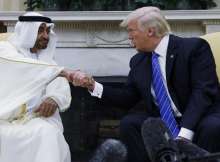 دونالد ترامب والشيخ محمد بن زايد - أرشيفية