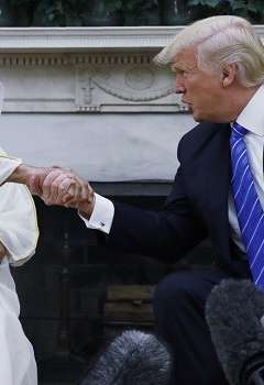 دونالد ترامب والشيخ محمد بن زايد - أرشيفية