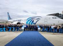 EGYPTAIR Takes Delivery of First Boeing 737 MAX Jet