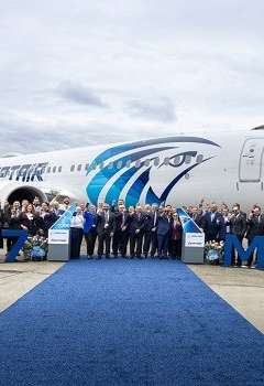 EGYPTAIR Takes Delivery of First Boeing 737 MAX Jet