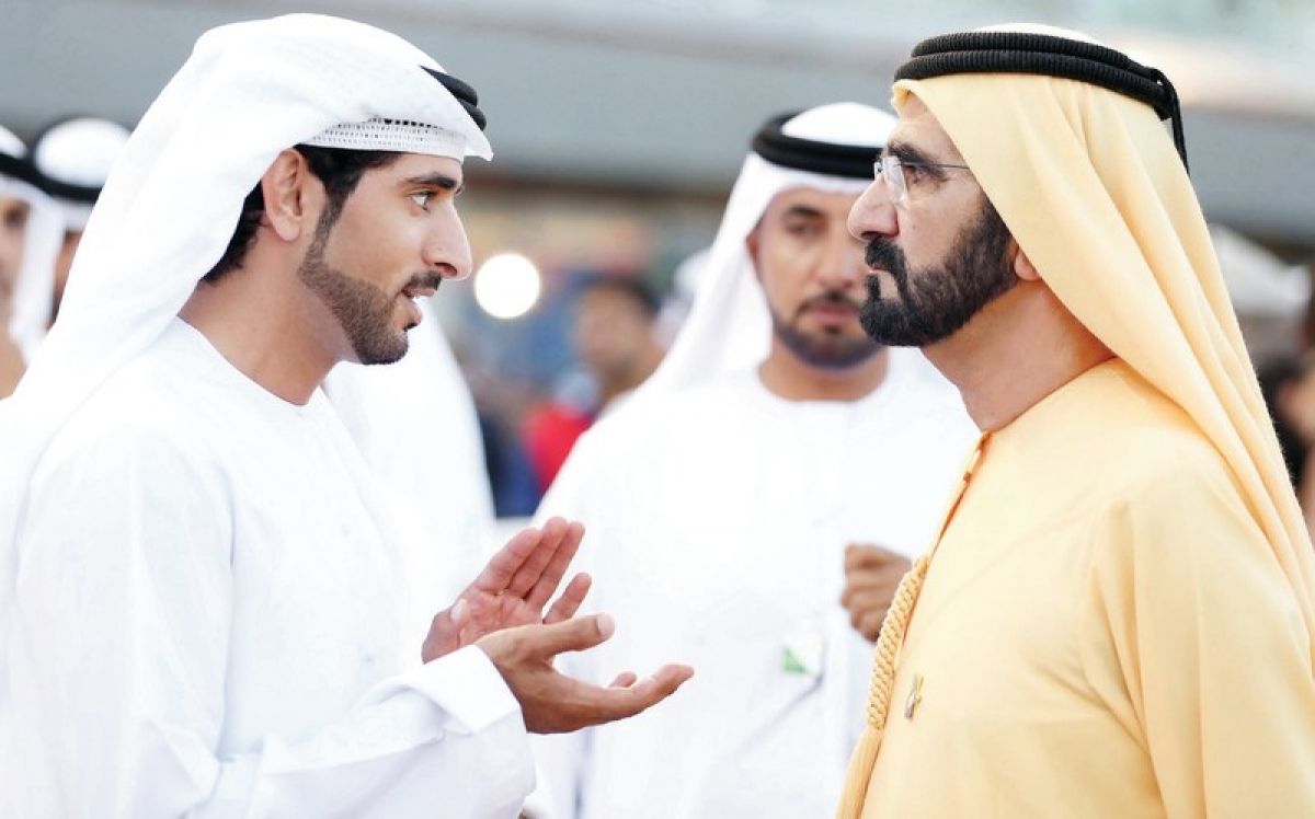 محمد بن راشد وحمدان بن محمد