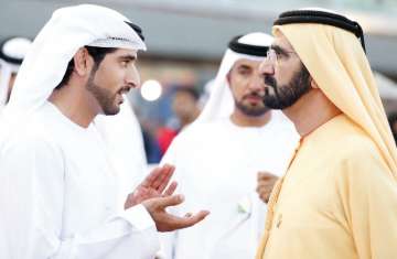 محمد بن راشد وحمدان بن محمد