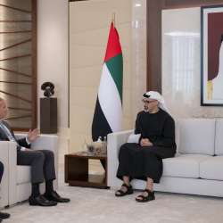 ولي عهد أبوظبي ورئيس 