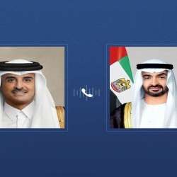  الشيخ محمد بن زايد و الشيخ تميم بن حمد