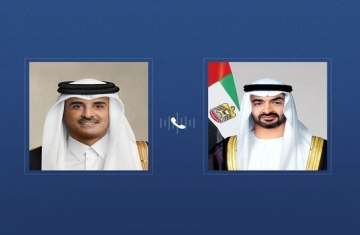  الشيخ محمد بن زايد و الشيخ تميم بن حمد