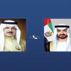 الشيخ محمد بن زايد و الملك حمد بن عيسى