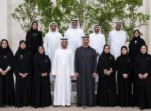 رئيس الدولة والفائزين بجائزة نافس