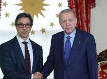 رجيب طيب أردوغان والشيخ منصور بن زايد