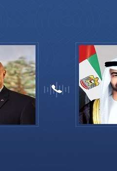 الشيخ محمد بن زايد و فخامة جوزاف عون