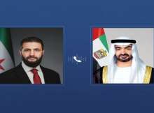 الشيخ محمد بن زايد و فخامة أحمد الشرع