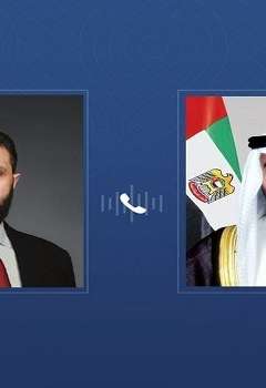 الشيخ محمد بن زايد و فخامة أحمد الشرع