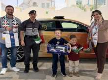 شرطة أبوظبي تحقق أمنية طفل