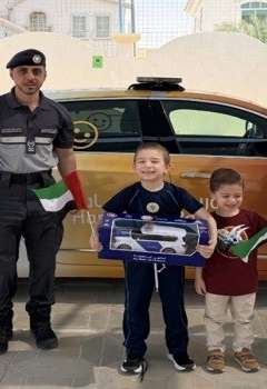 شرطة أبوظبي تحقق أمنية طفل