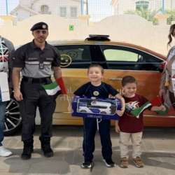 شرطة أبوظبي تحقق أمنية طفل