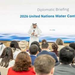 الإمارات تعقد إحاطة للسفراء المعتمدين استعدادا لاستضافة مؤتمر الأمم المتحدة للمياه 2026