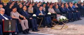 الرئيس السيسي في افتتاح مشروع 
